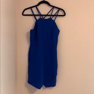 Blue dress